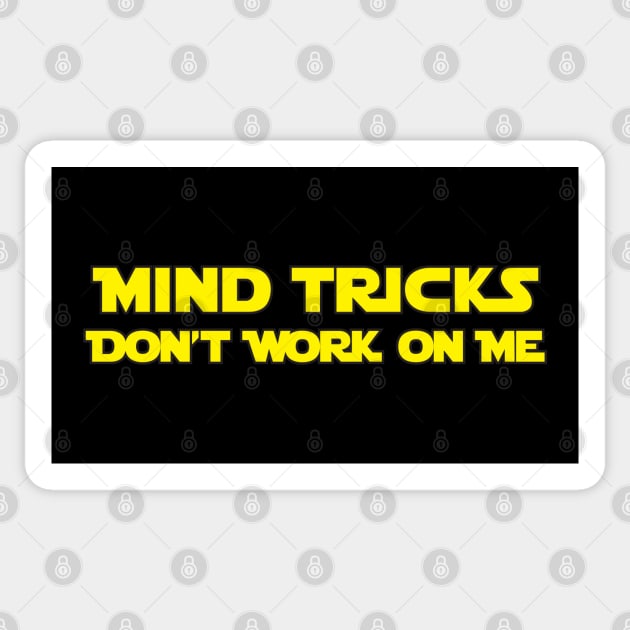 Mind Tricks Don't Work On Me Sticker by Brightfeather